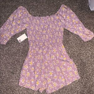 floral romper!